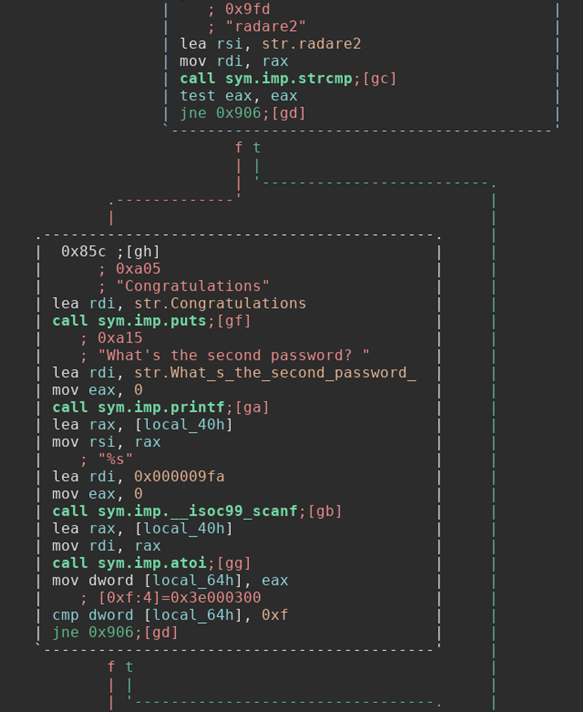 Simple CTF password checking