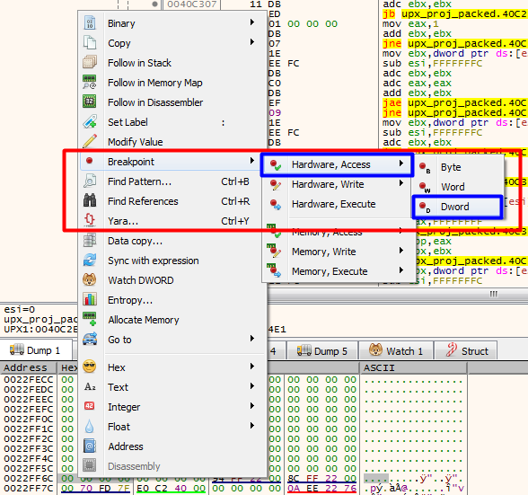 Unpacking Executables The ESP Trick GoggleHeadedHacker
